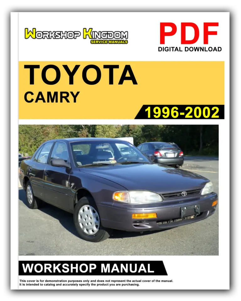 TOYOTA CAMRY (1996-2002) Workshop Repair Service Manual – English – PDF Download