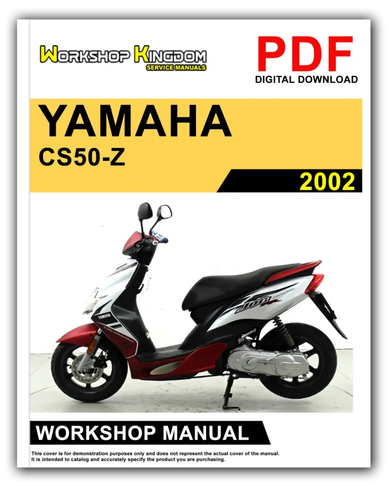 YAMAHA CS50-Z (2002) Workshop Repair Service Manual – English – PDF Download