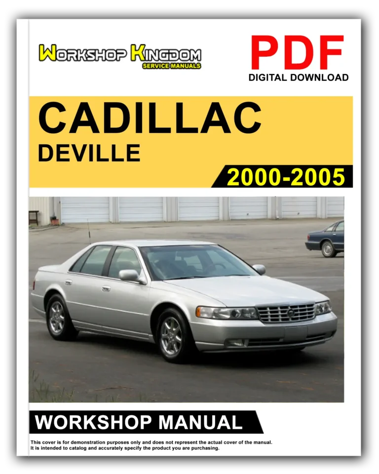 CADILLAC DEVILLE (2000-2005) Workshop Repair Service Manual – English – PDF Download