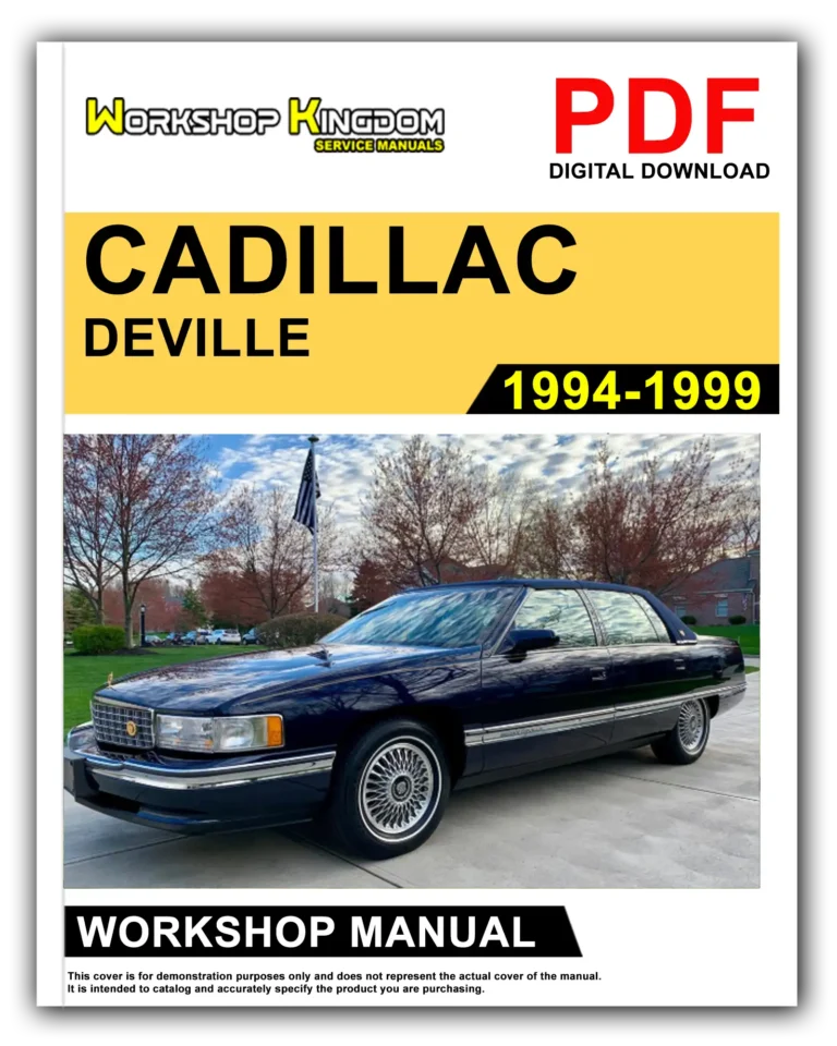 CADILLAC DEVILLE (1994-1999) Workshop Repair Service Manual – English – PDF Download