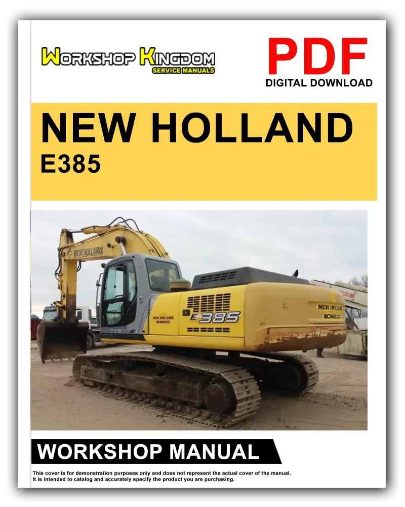 NEW HOLLAND E385 Workshop Manual