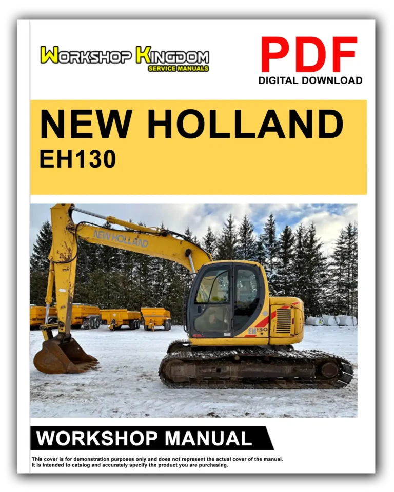 NEW HOLLAND EH130 Workshop Repair Service Manual – English – PDF Download