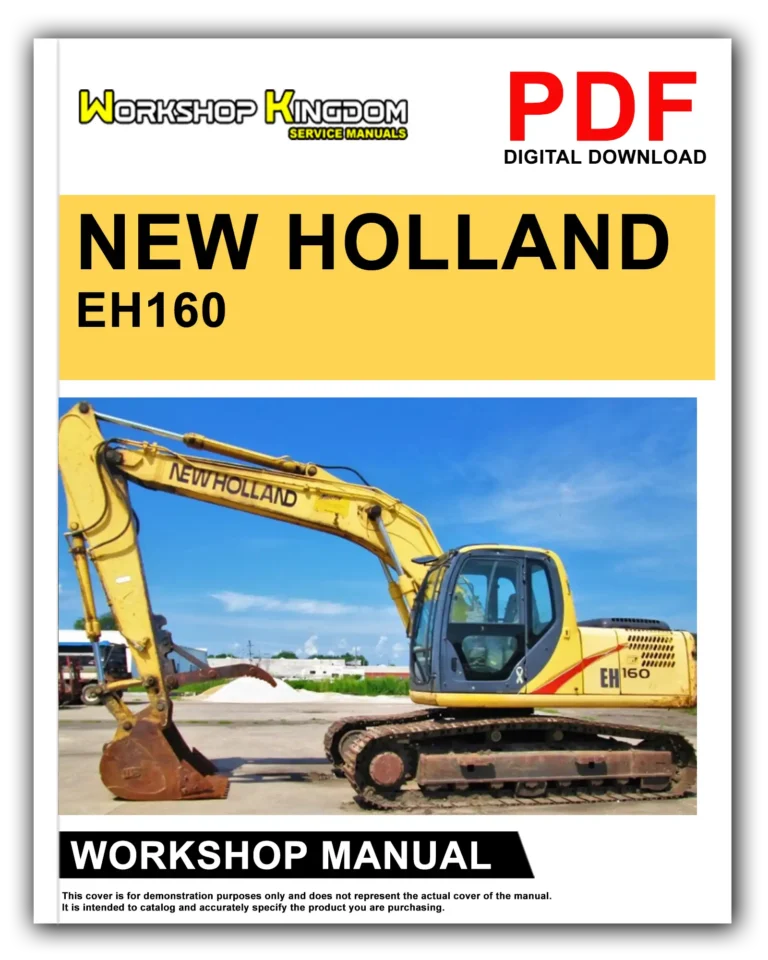 NEW HOLLAND EH160 Workshop Repair Service Manual – English – PDF Download