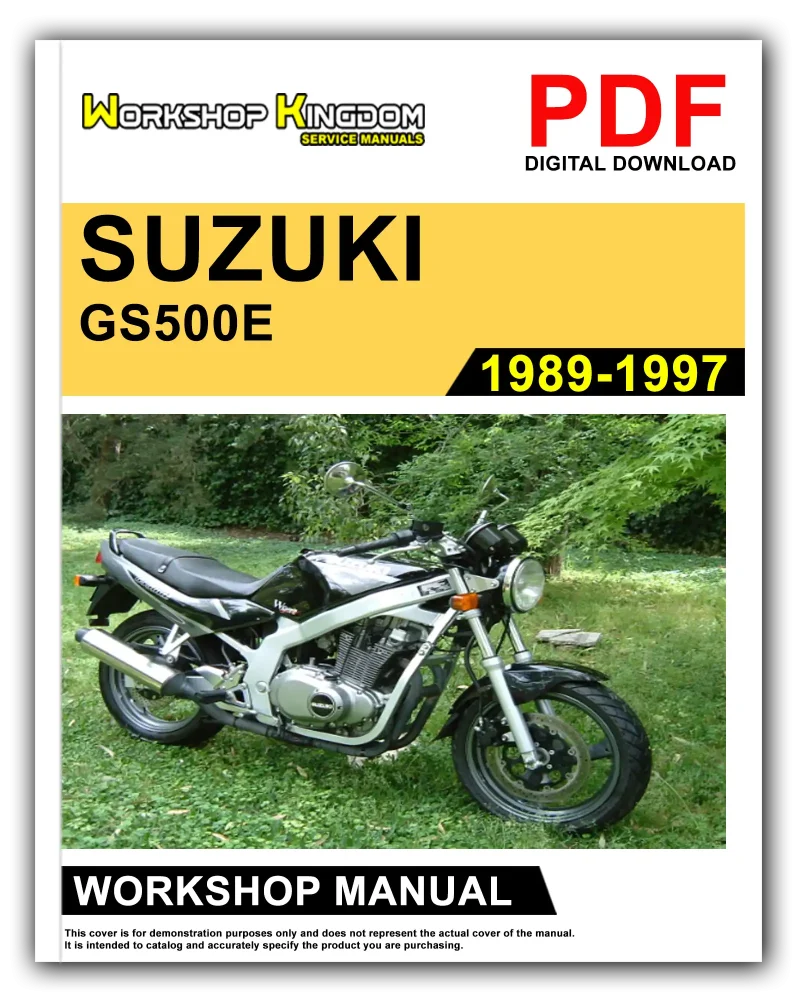 SUZUKI GS500E Workshop Manual