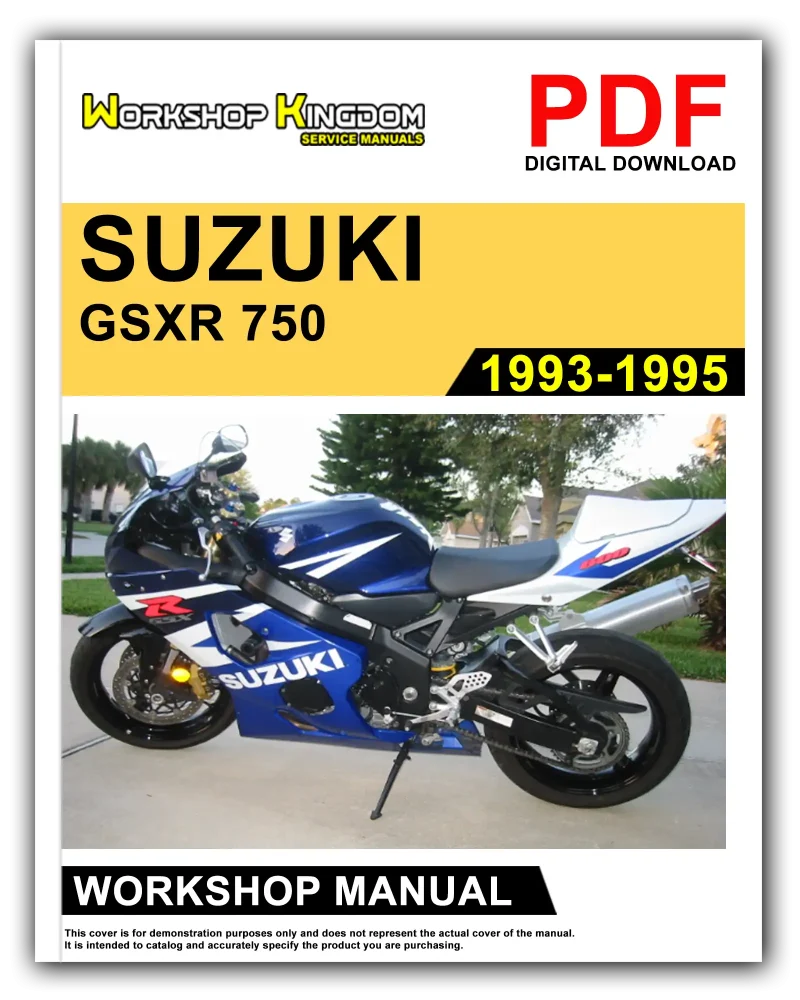 SUZUKI GSXR 750 Workshop Manual