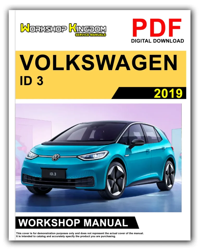 VOLKSWAGEN ID 3 (2019) Workshop Repair Service Manual – English – PDF Download