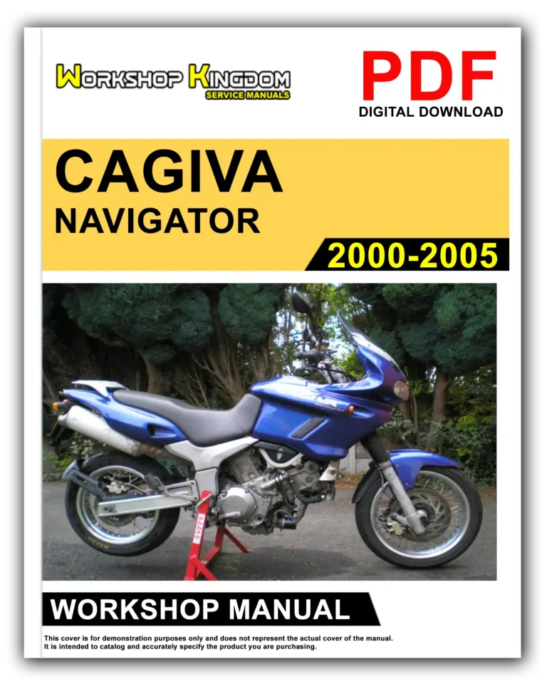CAGIVA NAVIGATOR (2000-2005) Workshop Repair Service Manual – English – PDF Download