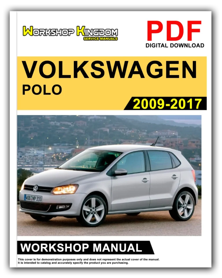 VOLKSWAGEN POLO (2009-2017) Workshop Repair Service Manual – English – PDF Download