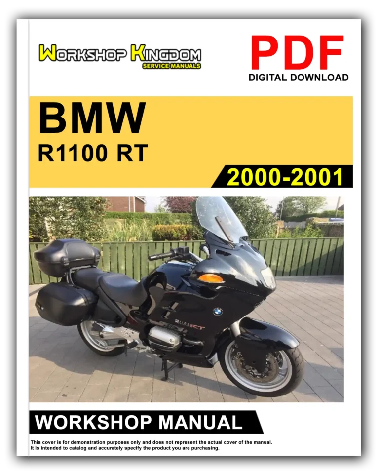 BMW R1100 RT-RS-GS-R (2000-2001) Workshop Repair Service Manual – English – PDF Download