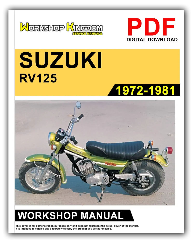 SUZUKI RV125 Workshop Manual