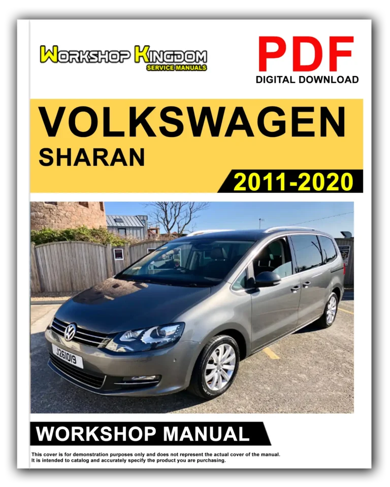 VOLKSWAGEN SHARAN (2011-2020) Workshop Repair Service Manual – English – PDF Download