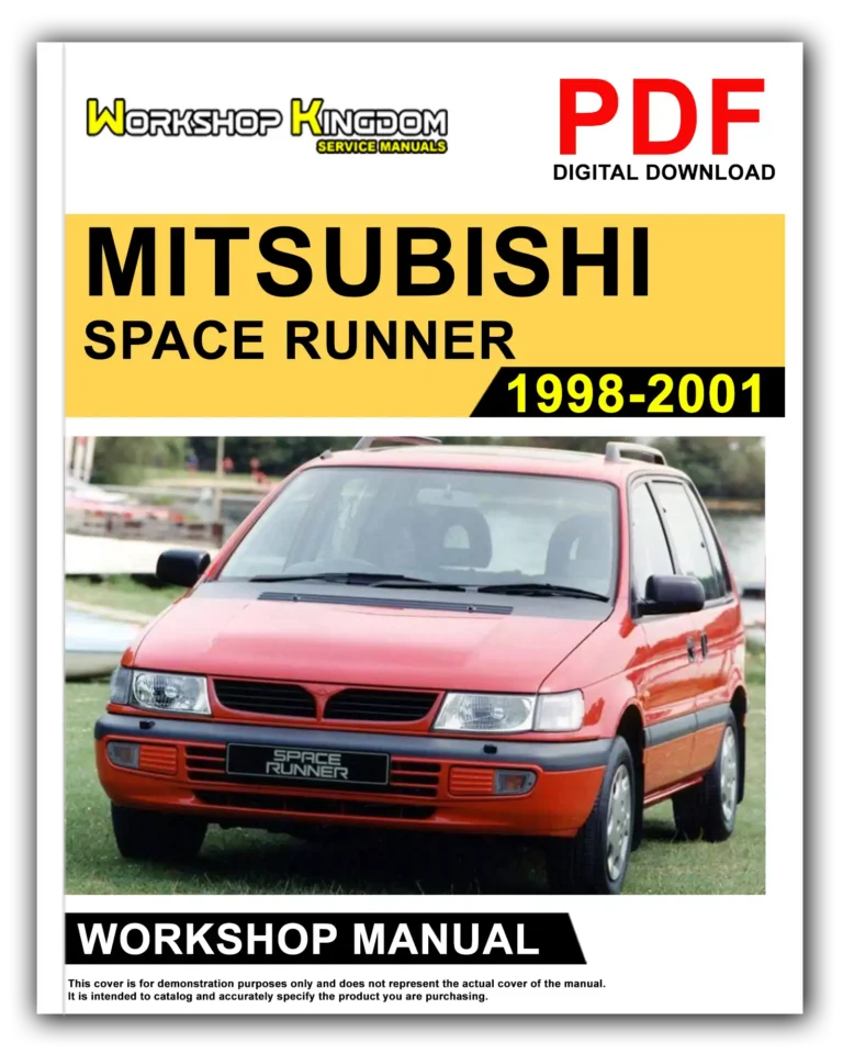 MITSUBISHI SPACE RUNNER (1998-2001) Workshop Repair Service Manual – English – PDF Download