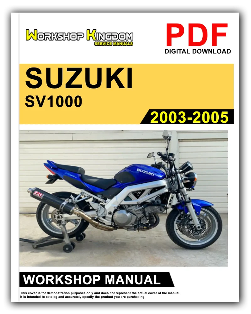 SUZUKI SV1000 Workshop Manual