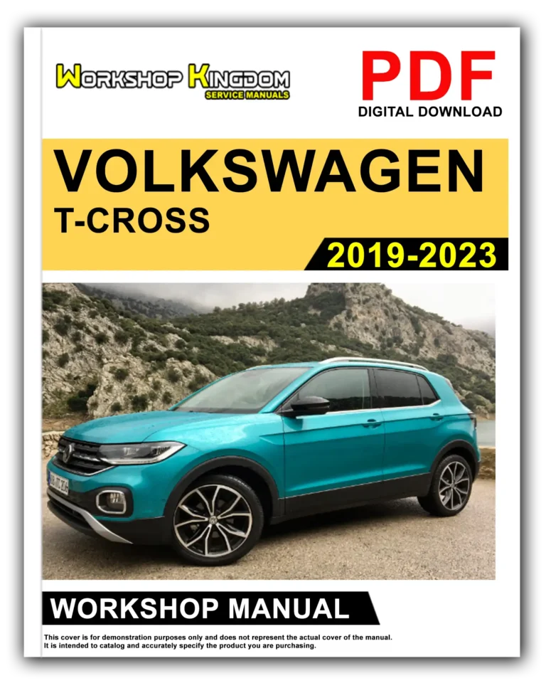 VOLKSWAGEN T-CROSS (2019-2023) Workshop Repair Service Manual – English – PDF Download