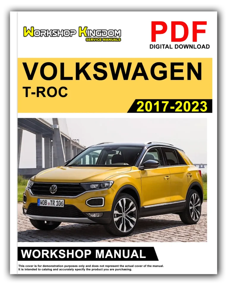 VOLKSWAGEN T-ROC (2017-2023) Workshop Repair Service Manual – English – PDF Download