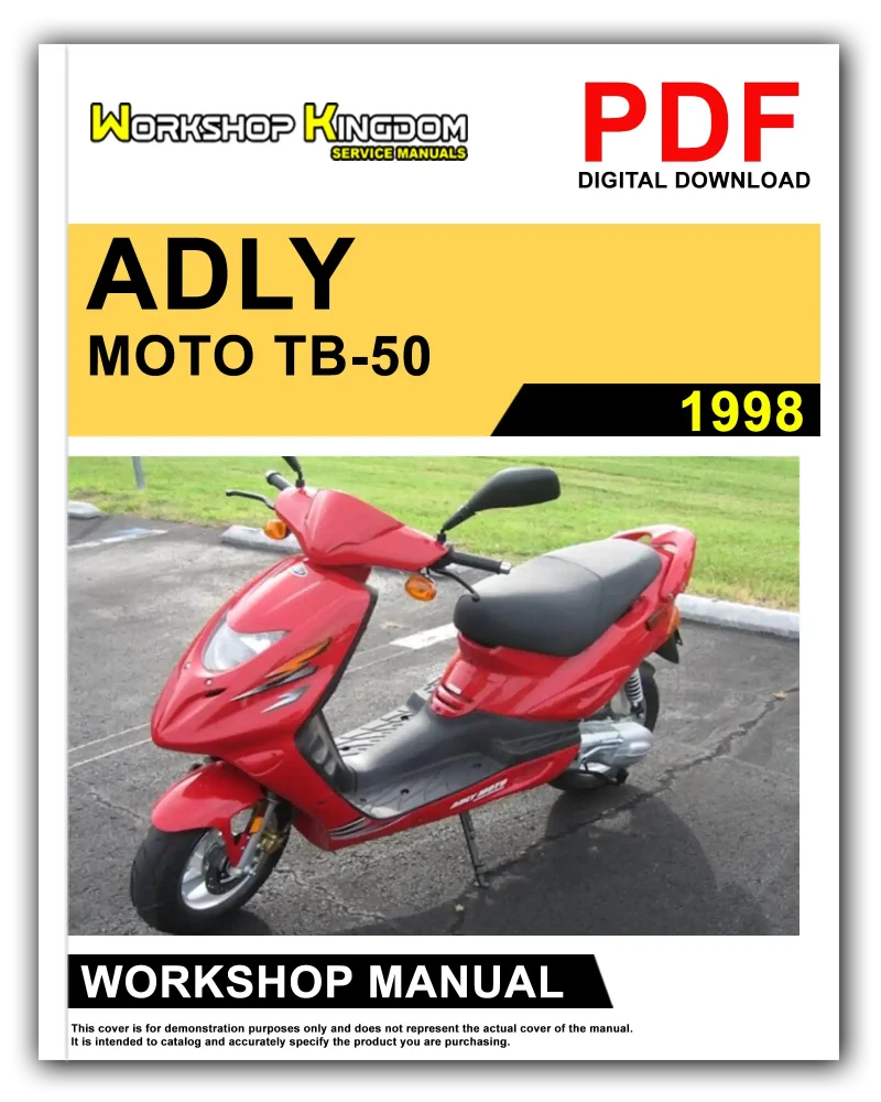 ADLY MOTO TB-50 Workshop Manual