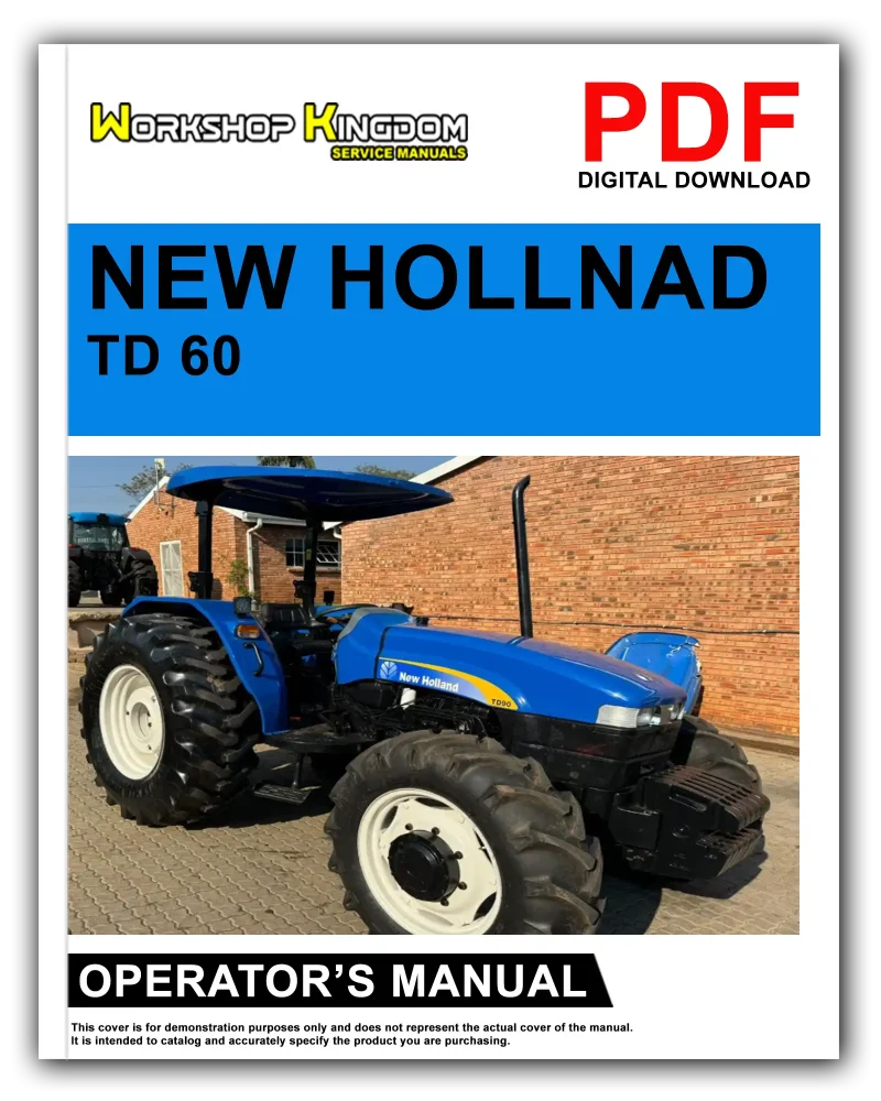 NEW HOLLAND TD 60 70 80 90 95 Operator's Manual