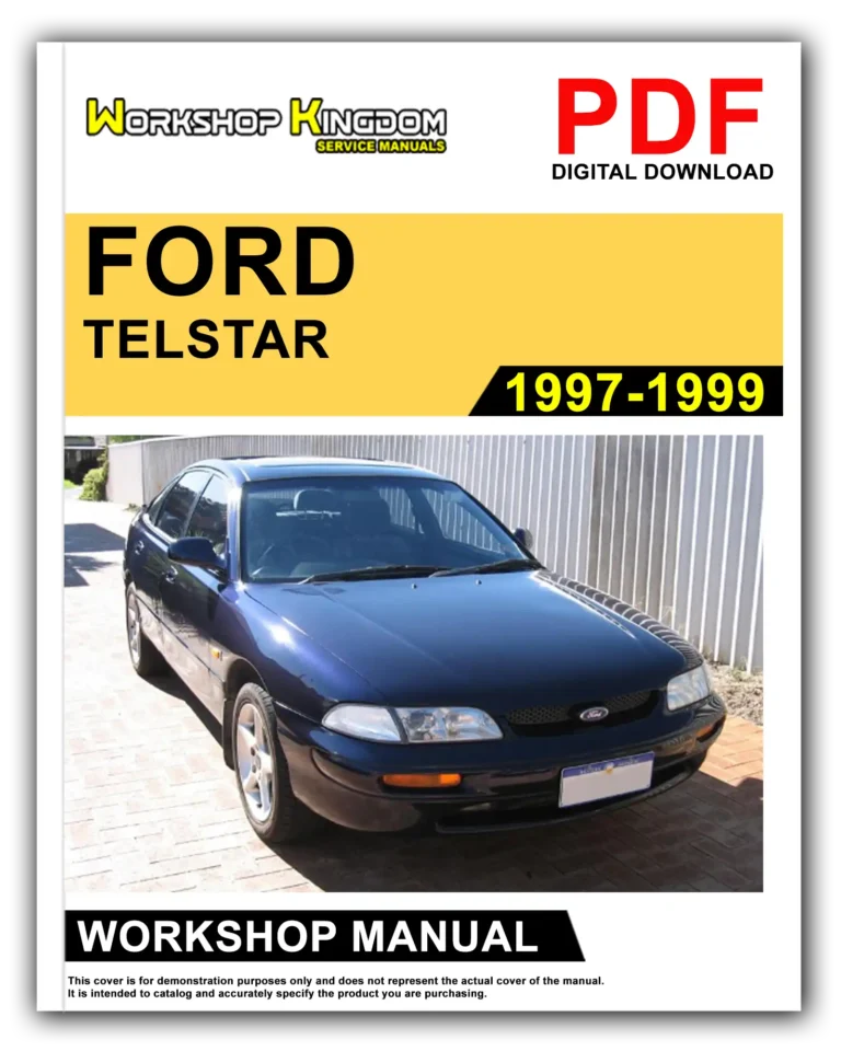 FORD TELSTAR (1997-1999) Workshop Repair Service Manual – English – PDF Download