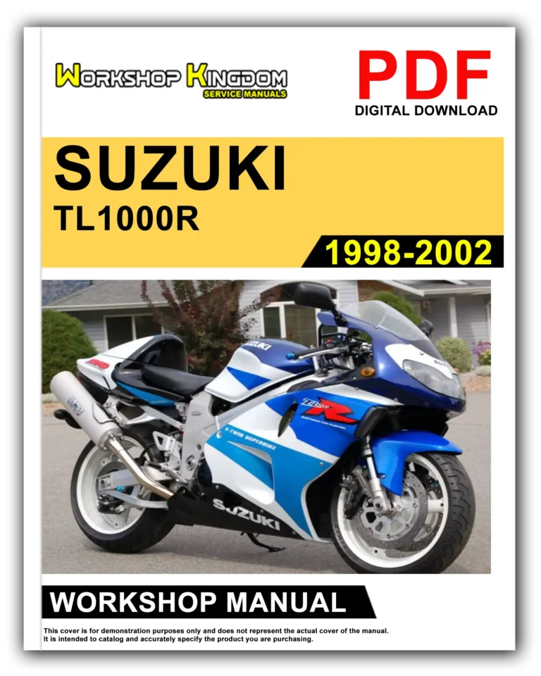 SUZUKI TL1000R (1998-2002) Workshop Repair Service Manual – English – PDF Download