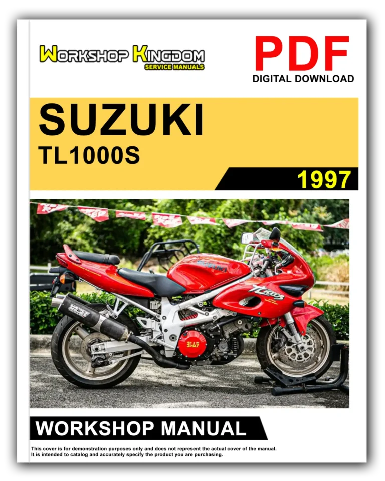 SUZUKI TL1000S (1997) Workshop Repair Service Manual – English – PDF Download
