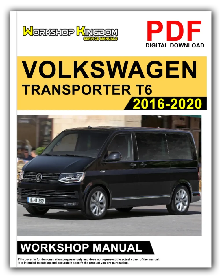 VOLKSWAGEN TRANSPORTER T6 (2016-2020) Workshop Repair Service Manual – English – PDF Download