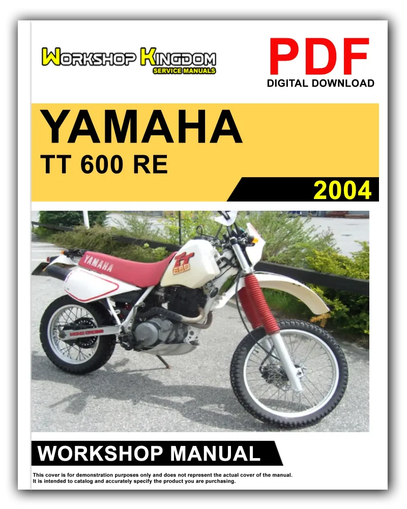YAMAHA TT 600 RE Workshop Manual