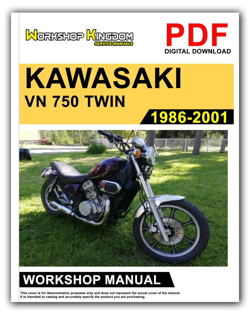 KAWASAKI VN 750 TWIN Workshop Manual