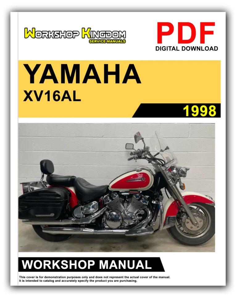 YAMAHA XV16AL ALC ATL TLC (1998) Workshop Repair Service Manual – English – PDF Download