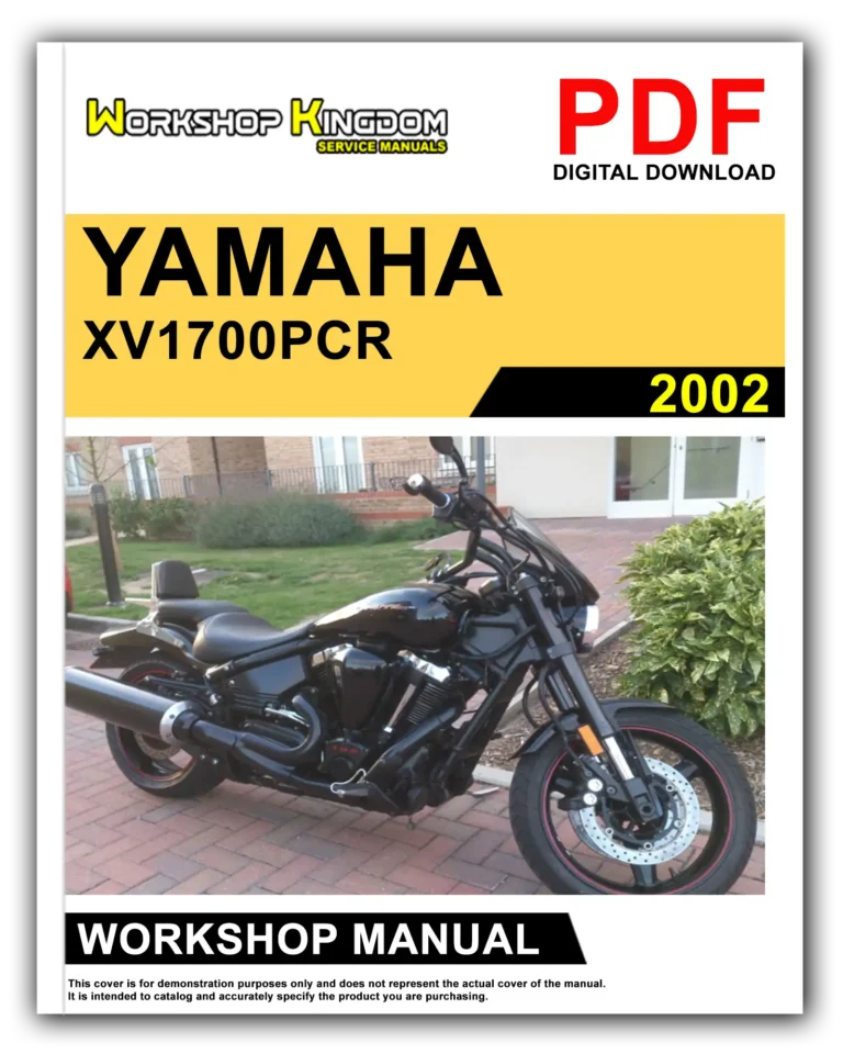 YAMAHA XV1700PCR XV1700PPCRC (2002) Workshop Repair Service Manual – English – PDF Download