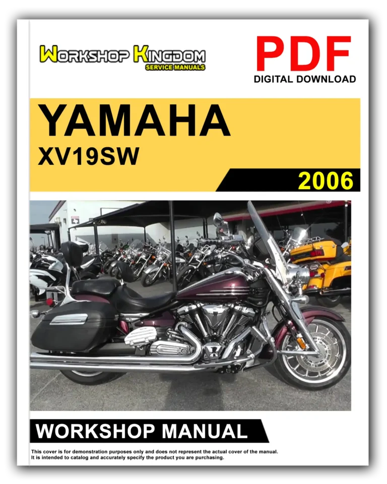 YAMAHA XV19SW XV19W XV19MW XV19CTSW XV19CTW XV19CTMW (2006) Workshop Repair Service Manual – English – PDF Download