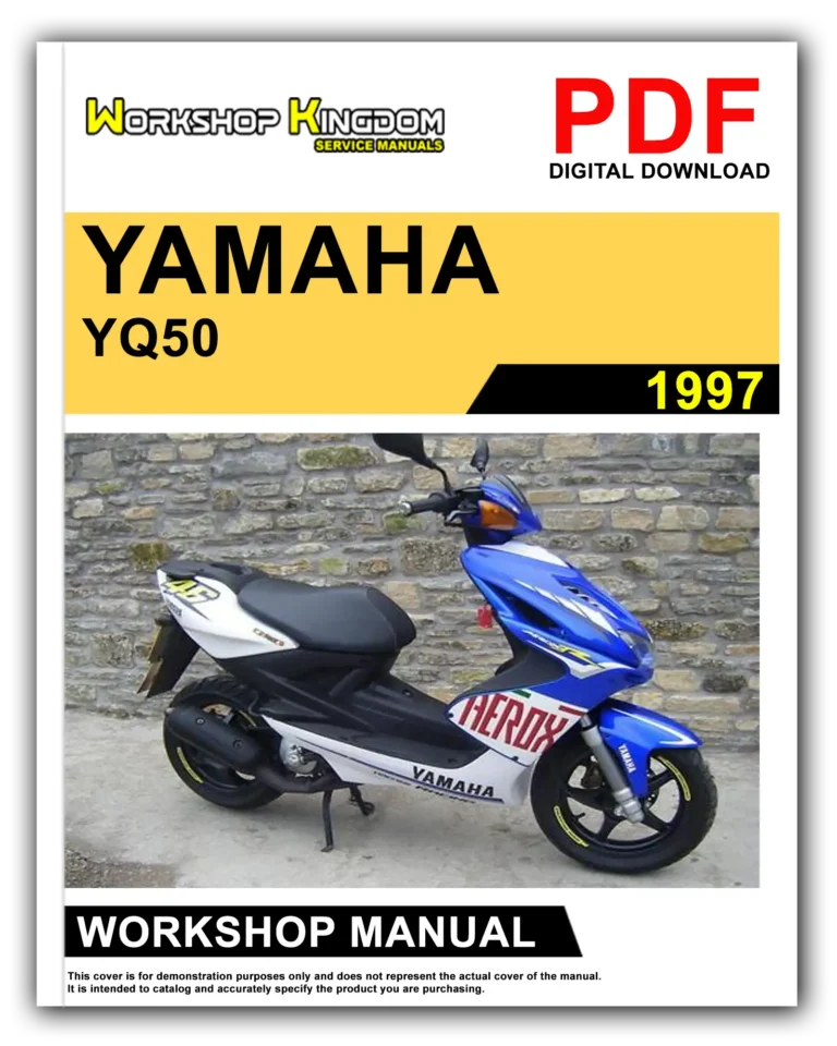 YAMAHA YQ50 (1997) Workshop Repair Service Manual – English – PDF Download