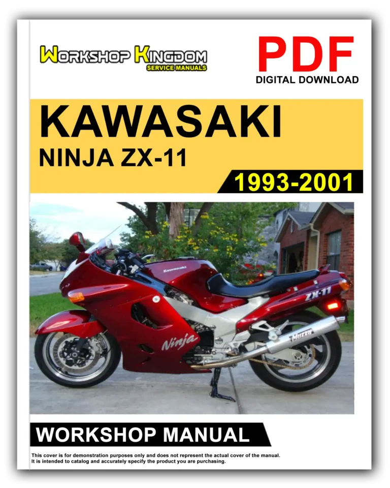 KAWASAKI NINJA ZX-11 (1993-2001) Workshop Repair Service Manual – English – PDF Download