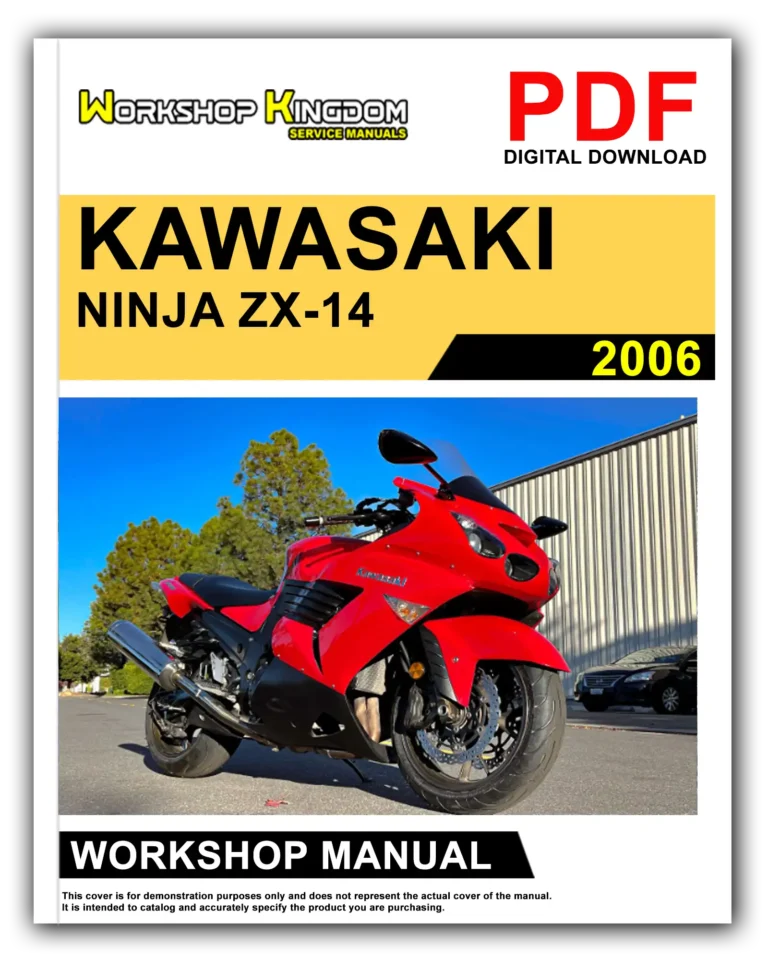 KAWASAKI NINJA ZX-14 (2006) Workshop Repair Service Manual – English – PDF Download