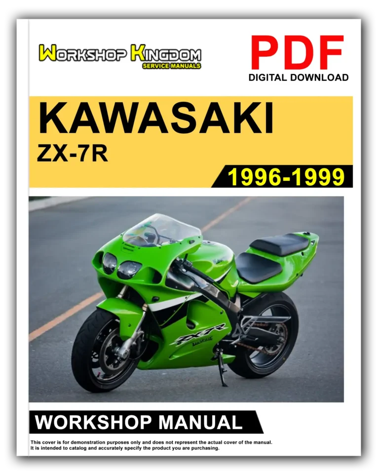 KAWASAKI ZX-7R (1996-1999) Workshop Repair Service Manual – English – PDF Download