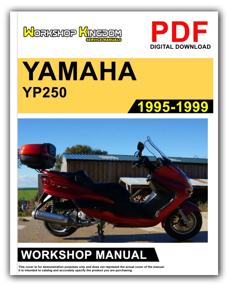 YAMAHA YP250 (1995-1999) Workshop Repair Service Manual – English – PDF Download