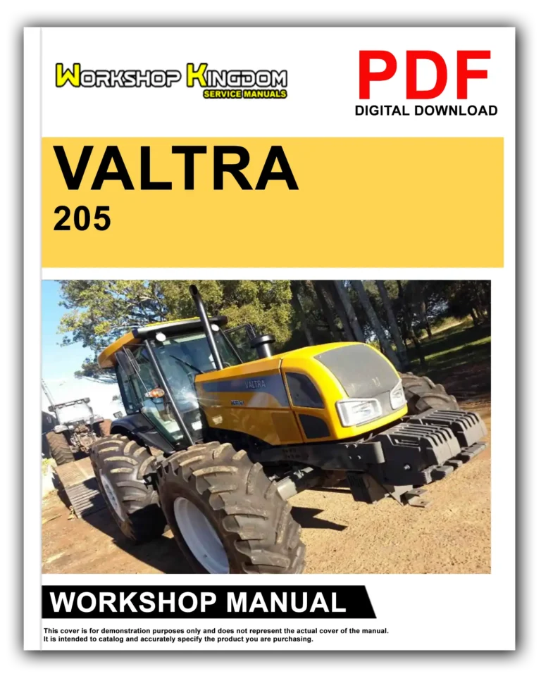 VALTRA 205 255 305 355 365 405 455 465 555 565 665 865 600 700 800 900 415M A75 A85 A95 Workshop Repair Service Manual – English – PDF Download