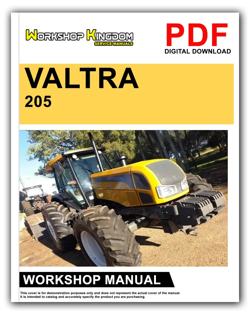 VALTRA 205-900 A75-A95 Workshop Manual