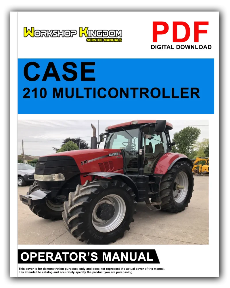 CASE PUMA 165 180 195 210 Multicontroller Operator's Manual