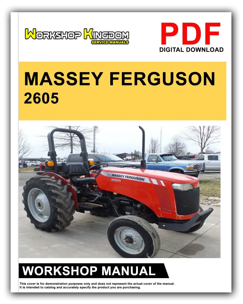 MASSEY FERGUSON 2605 2615 Workshop Repair Service Manual