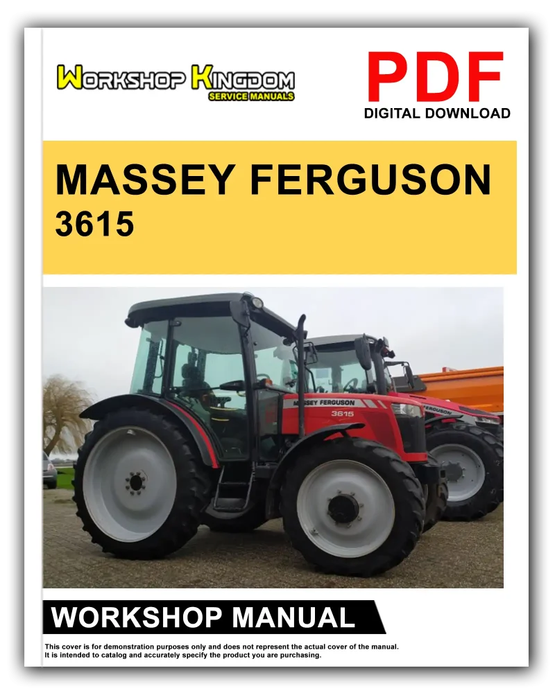 MASSEY FERGUSON 3615 3625 3635 3645 Workshop Repair Service Manual