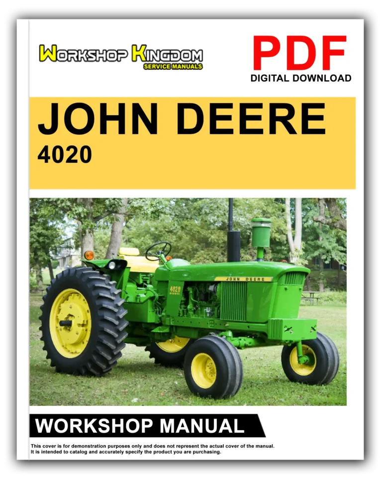 JOHN DEERE 4000 4020 Workshop Repair Service Manual – English – PDF Download