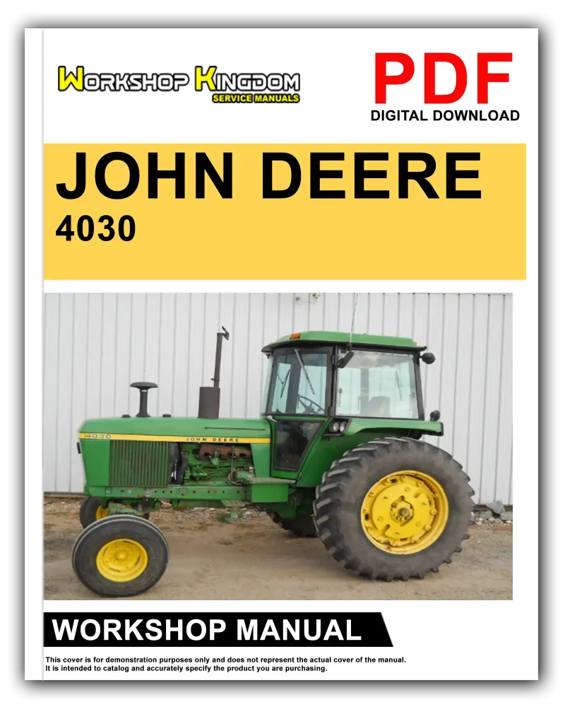 JOHN DEERE 4030 Workshop Manual