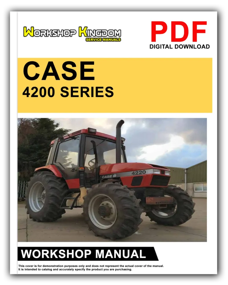 CASE 3200 4200 SERIES Workshop Repair Service Manual – English – PDF Download