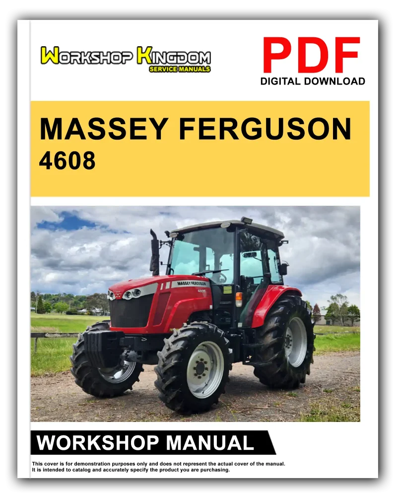 MASSEY FERGUSON 4608 4609 4610 Workshop Repair Service Manual