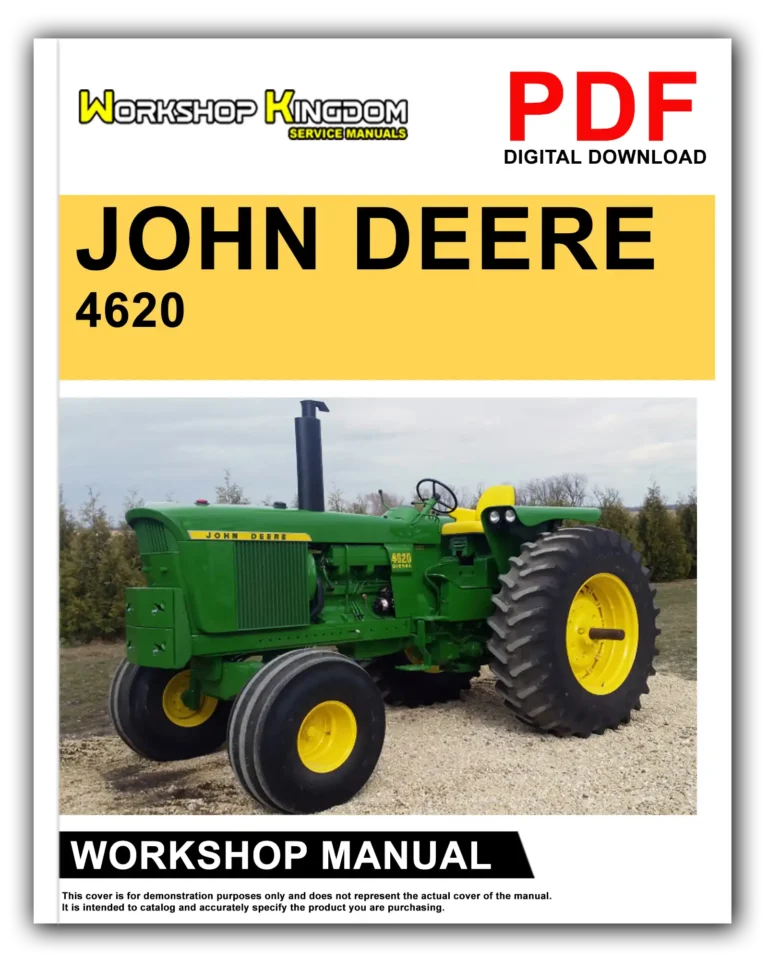 JOHN DEERE 4620 Workshop Repair Service Manual – English – PDF Download