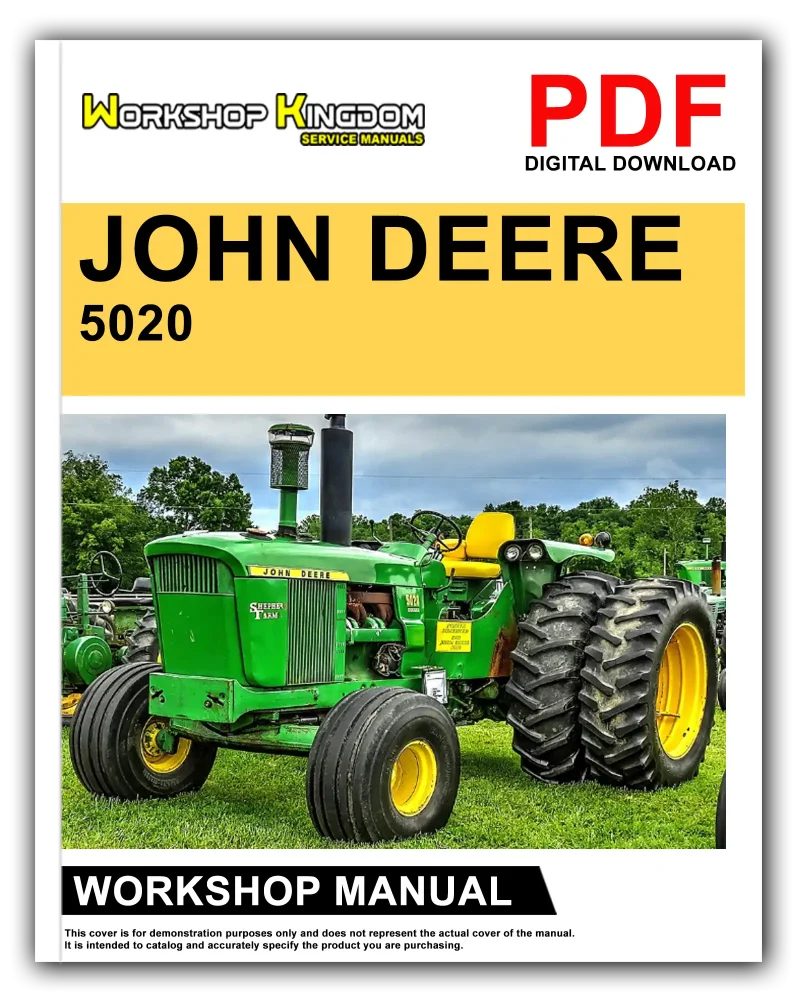 JOHN DEERE 5020 Workshop Repair Service Manual