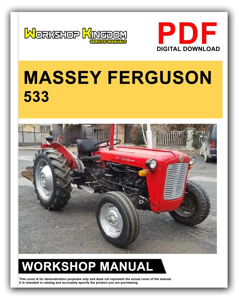 MASSEY FERGUSON 533 543 563 Workshop Repair Service Manual