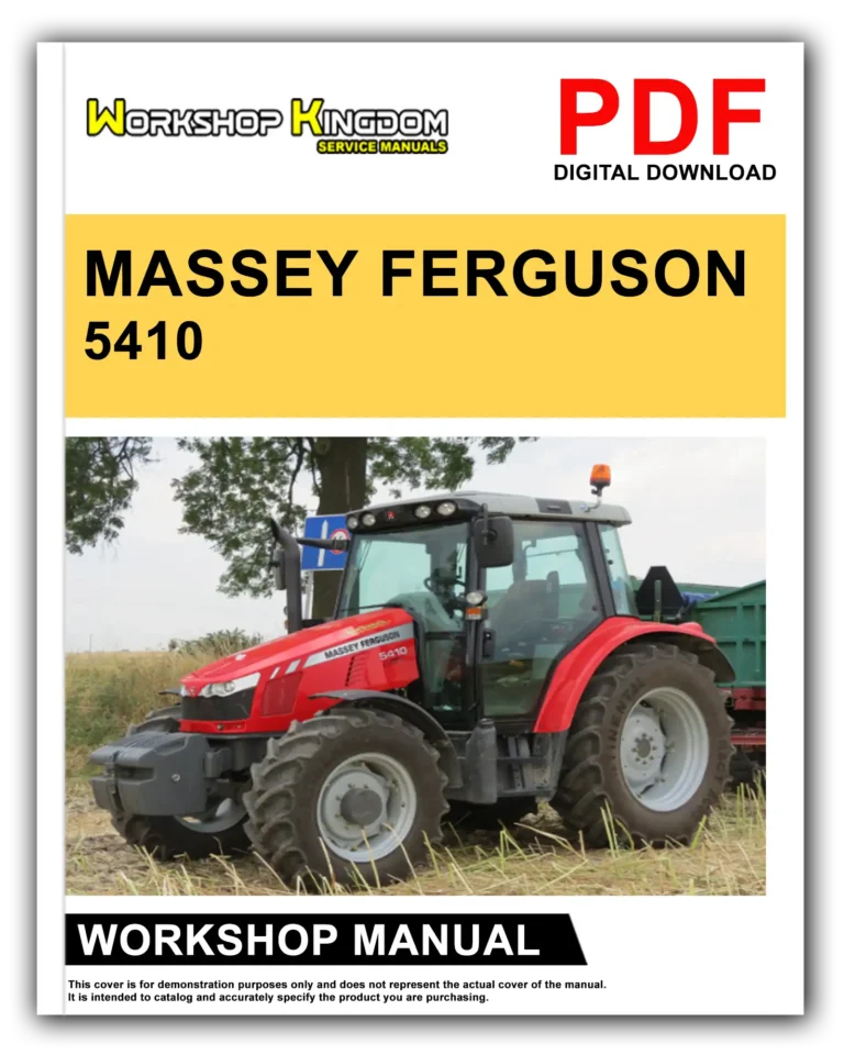 MASSEY FERGUSON 5410 5420 5425 5430 5435 5440 5445 5450 5455 5460 5465 5470 5475 5480 Workshop Repair Service Manual – English – PDF Download