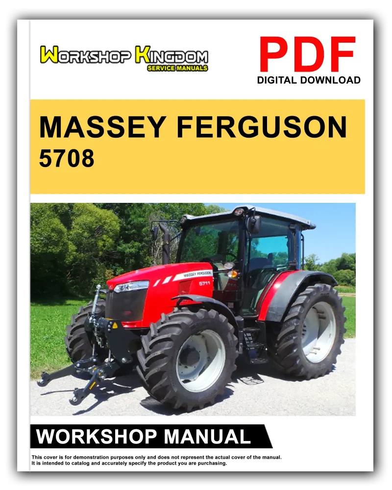 MASSEY FERGUSON 5708 5709 5710 5711 6711 6712 6713 Workshop Repair Service Manual