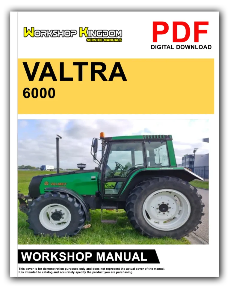 VALTRA 6000 6100 6200 6250 6300 6350 6400 6550 6600 6650 6800 6850 6900 8000 8100 8200 8400 8050 8150 8450 8550 8750 8950 6600E-8750E Workshop Repair Service Manual – English – PDF Download